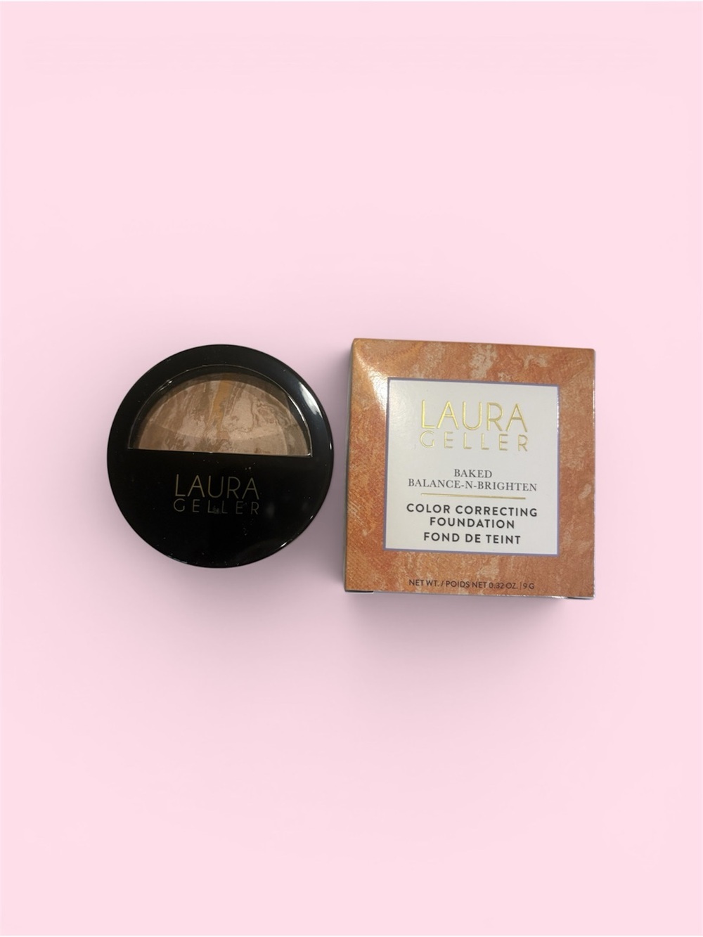 Laura Geller Baked Balance -n- Brighten Color Correcting Foundation-Light
